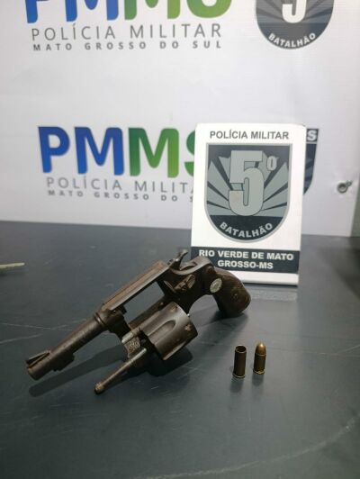 Imagem da notícia Idoso é preso após disparo de arma de fogo em Rio Verde de Mato Grosso